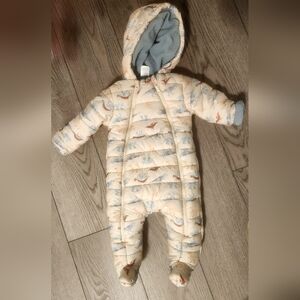 Little Lad Baby Dino Snowsuit